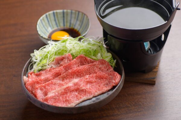 Halal Wagyu Shabu Shabu Set with Sauce and Broth